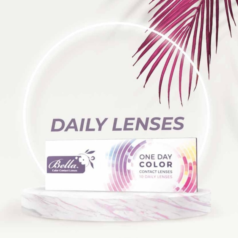 Bella lentilles couleurs journalières  1