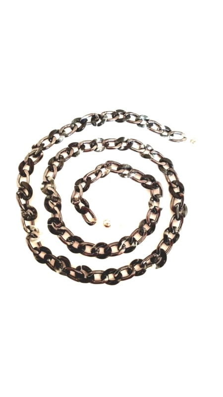 Chaînette de lunettes noir 1