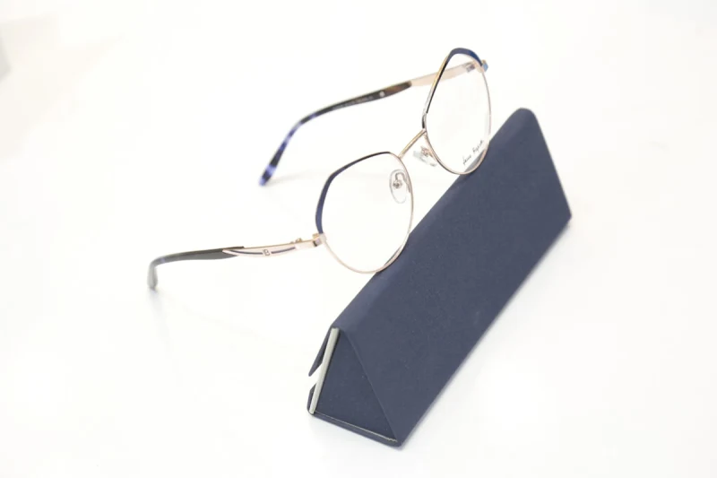 Laura Biagiotti métal bleu doré 4