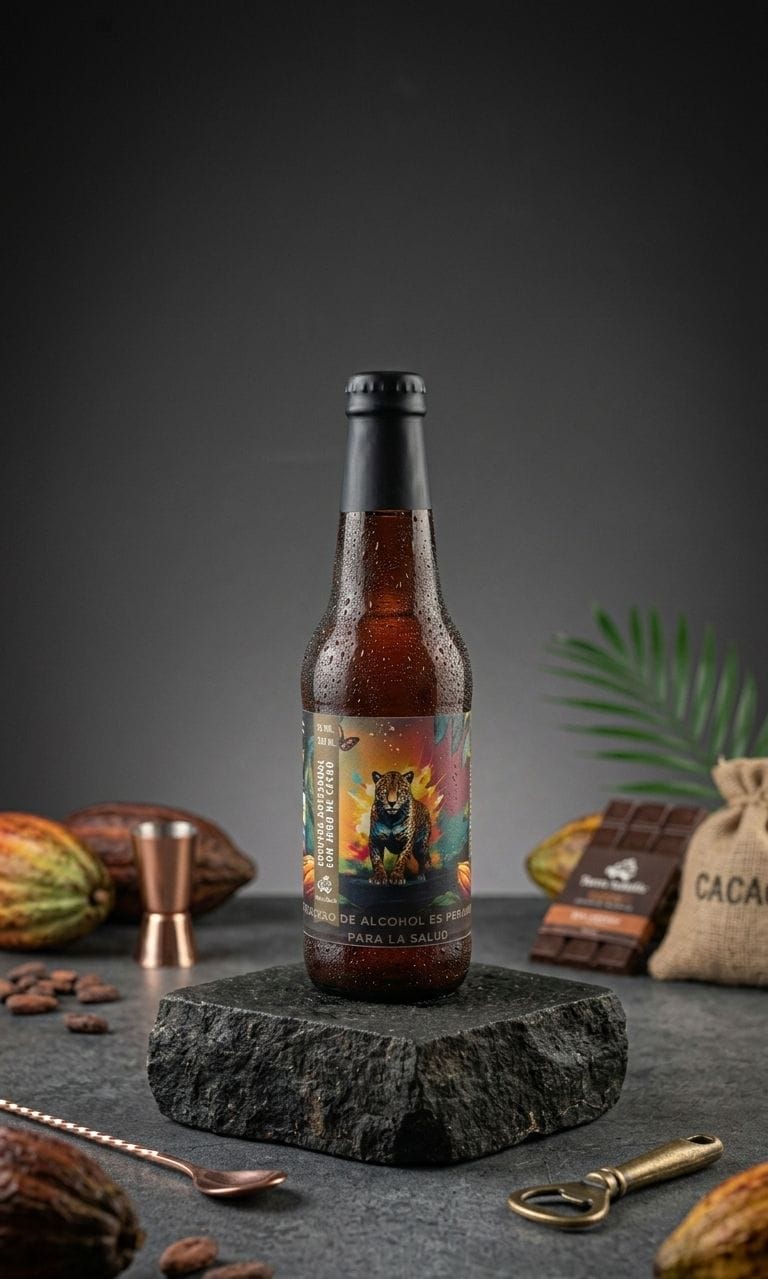 Cerveza de musilago de cacao x 375ml