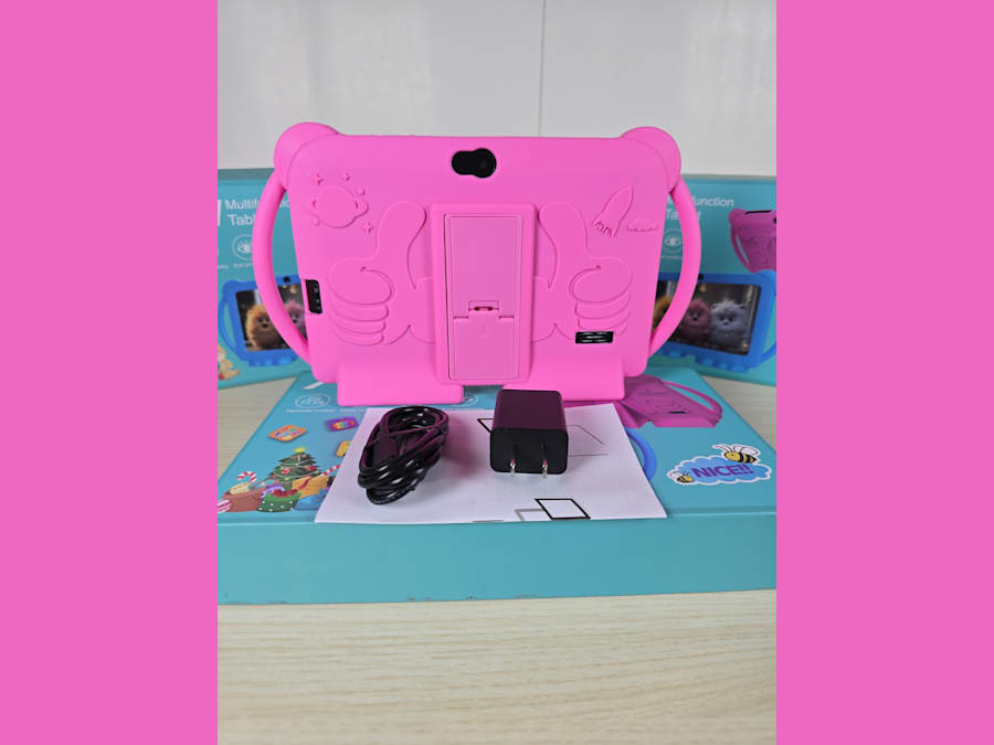 Parte trasera de la tablet 7 pulgadas con soporte