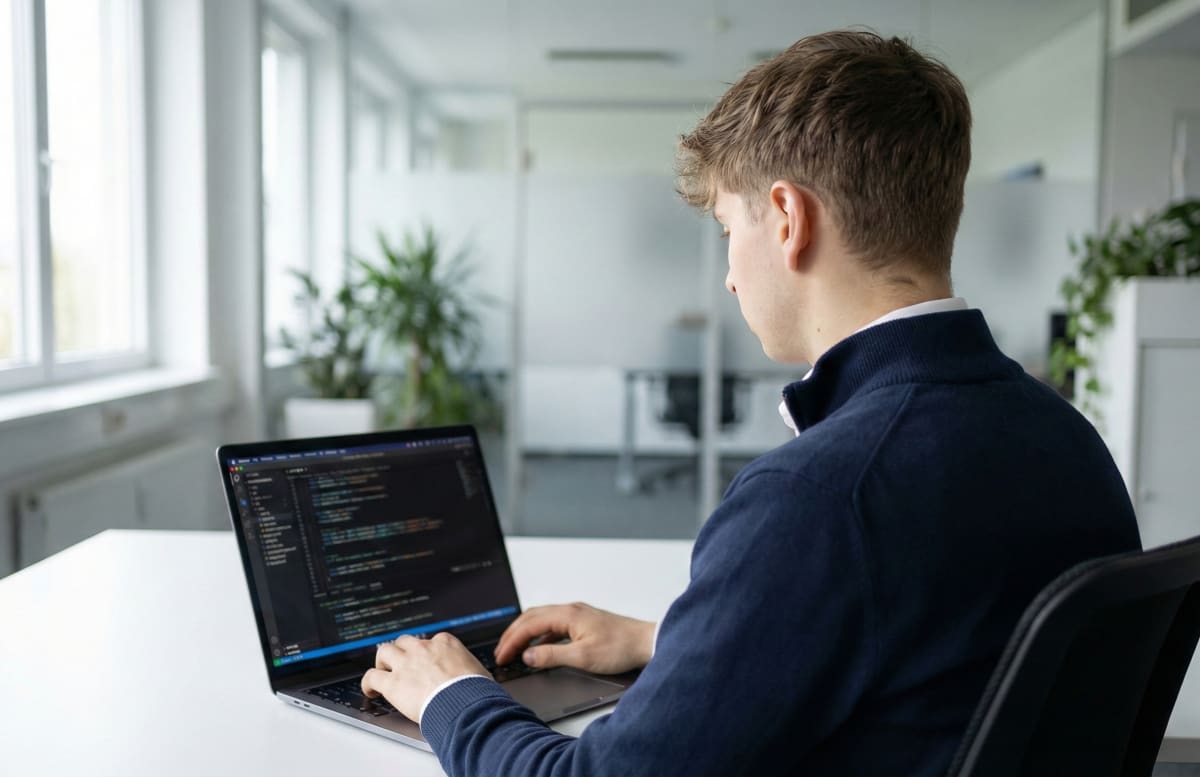 Team bei der Zusammenarbeit