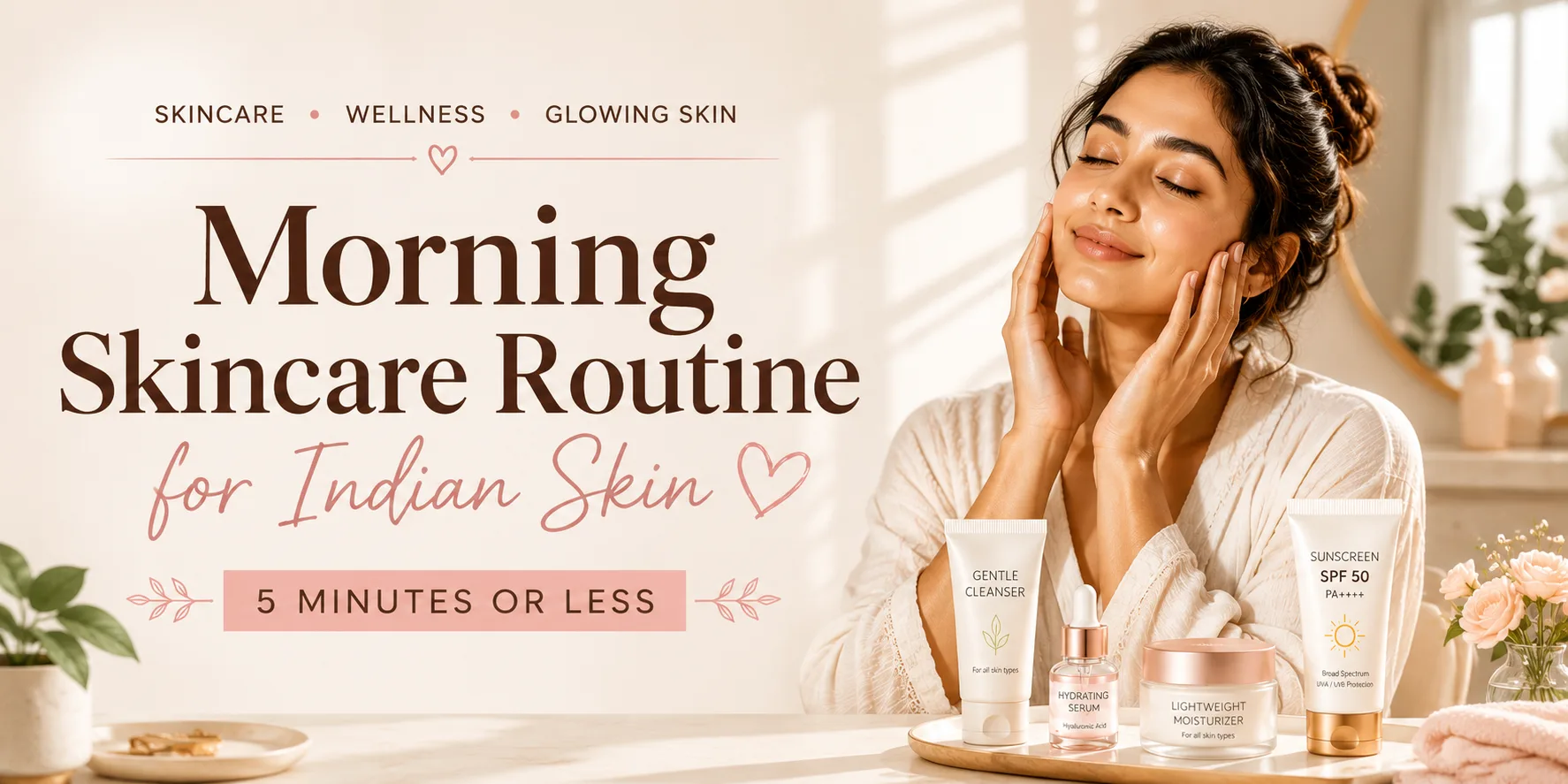 Morning Skincare Routine for Indian Skin