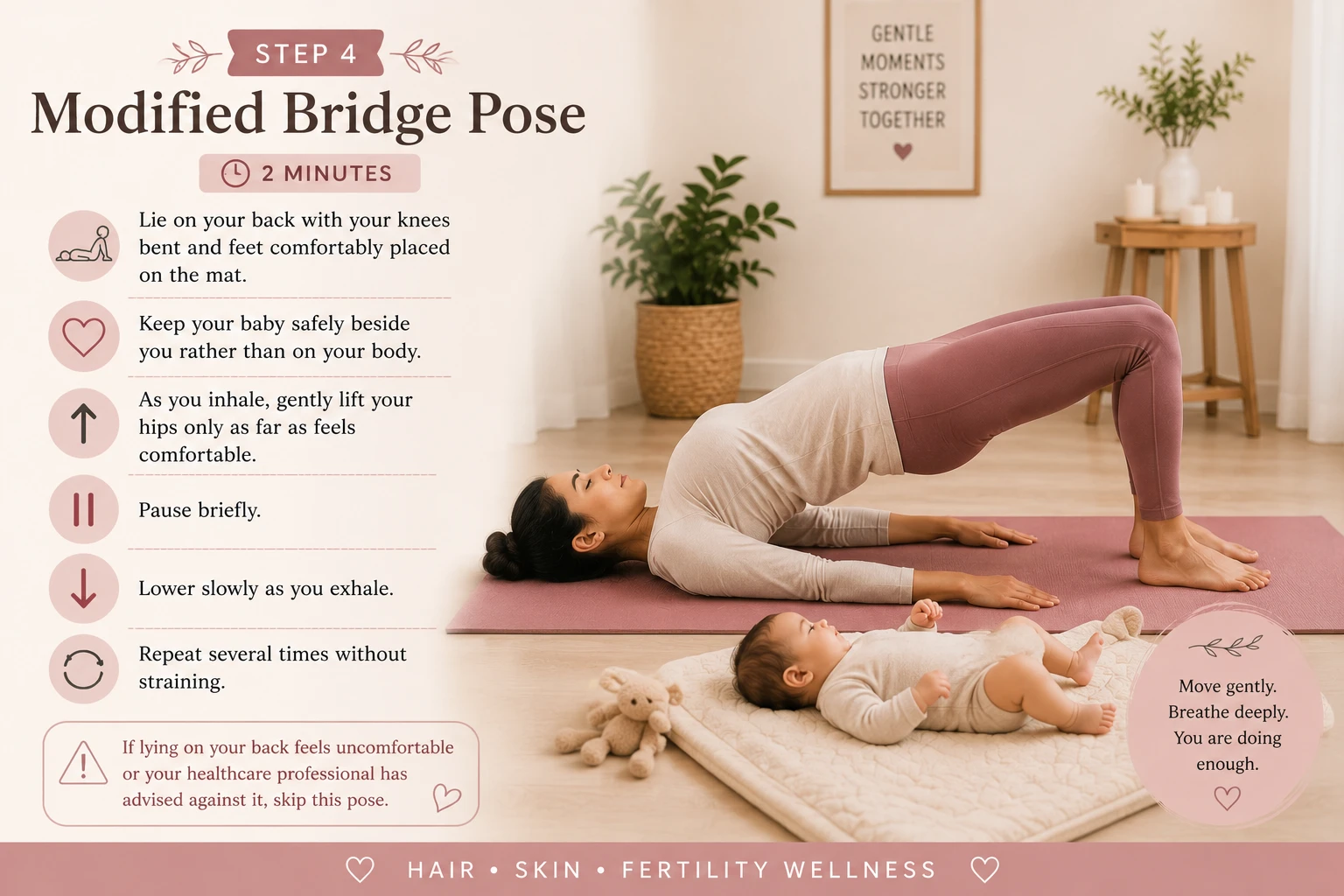 modified-bridge-pose-postpartum-yoga-with-baby