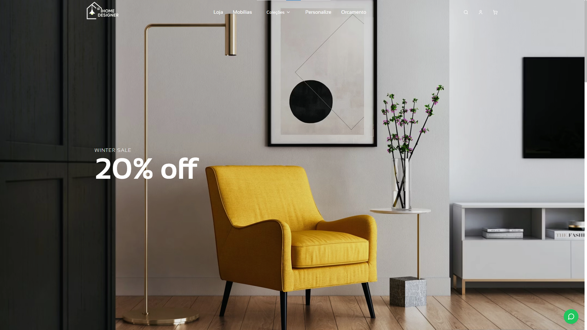 Loja Virtual de Decoração e Interiores