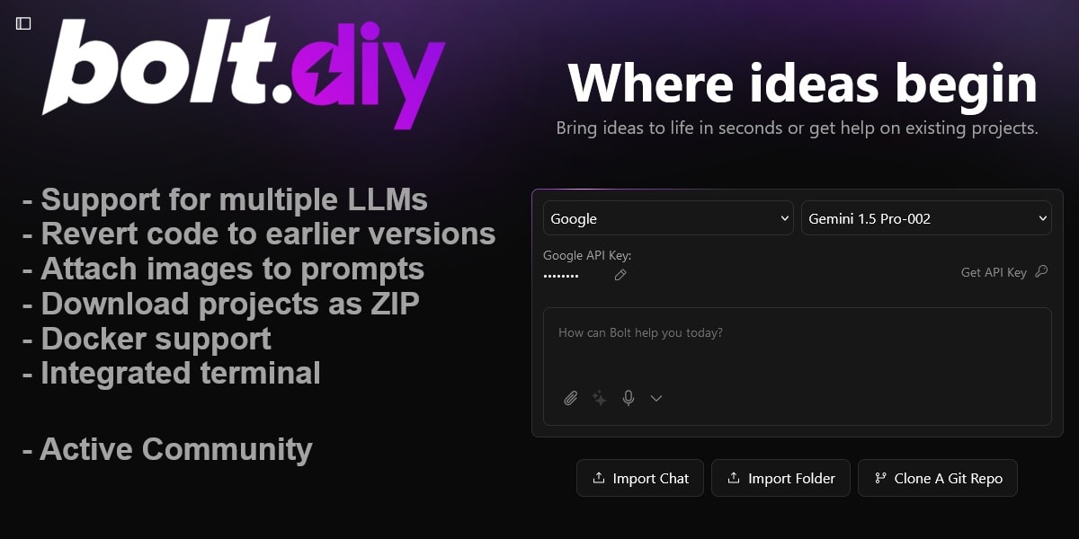 bolt.diy preview