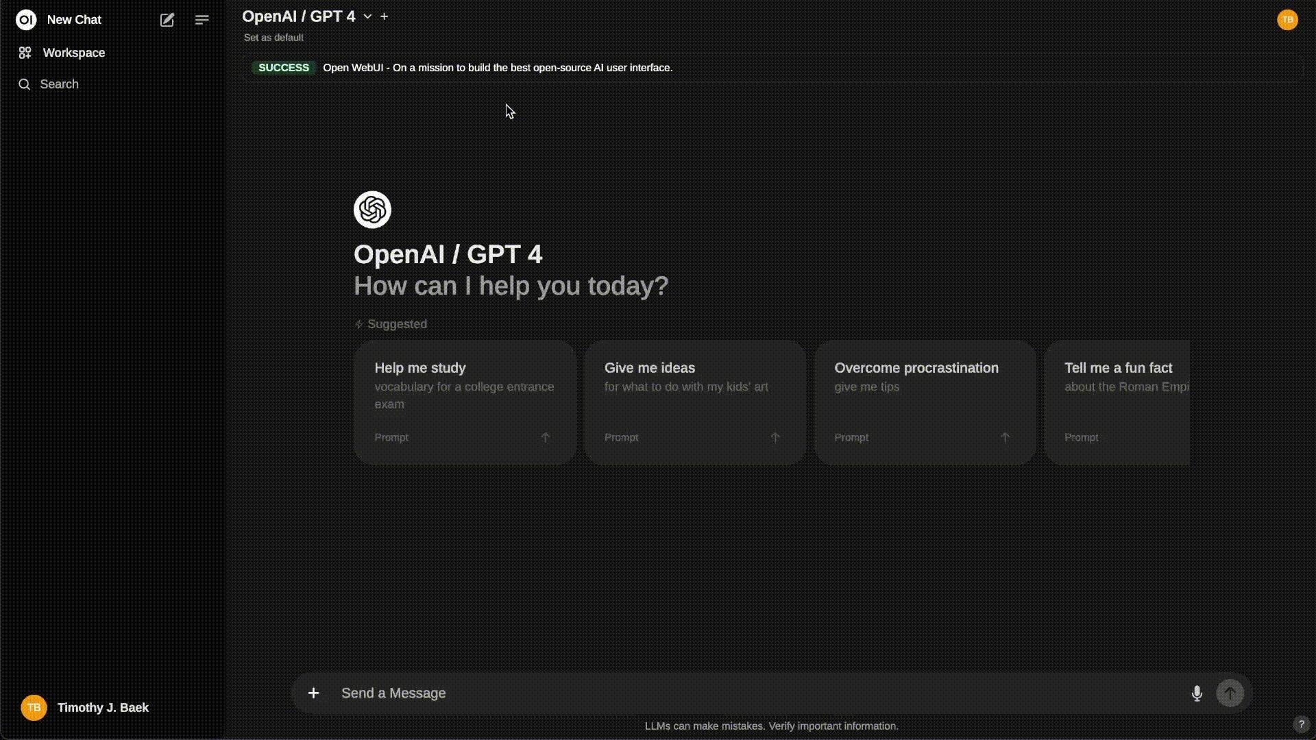 open-webui preview