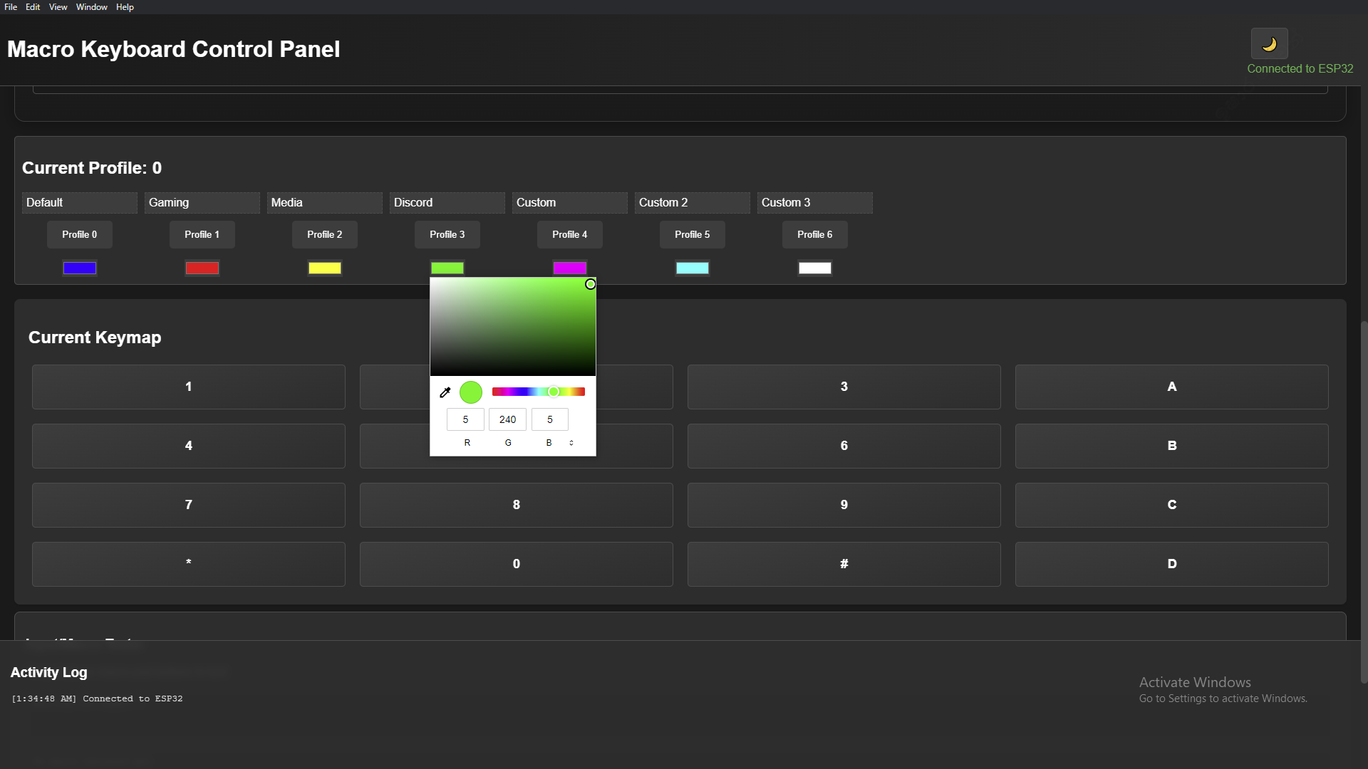 V 1.2 - Unleash your creativity with the revolutionary ability to select any desired color directly from a comprehensive color picker, offering limitless personalization.