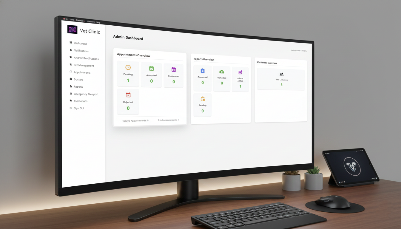 Vet Clinic Admin Software