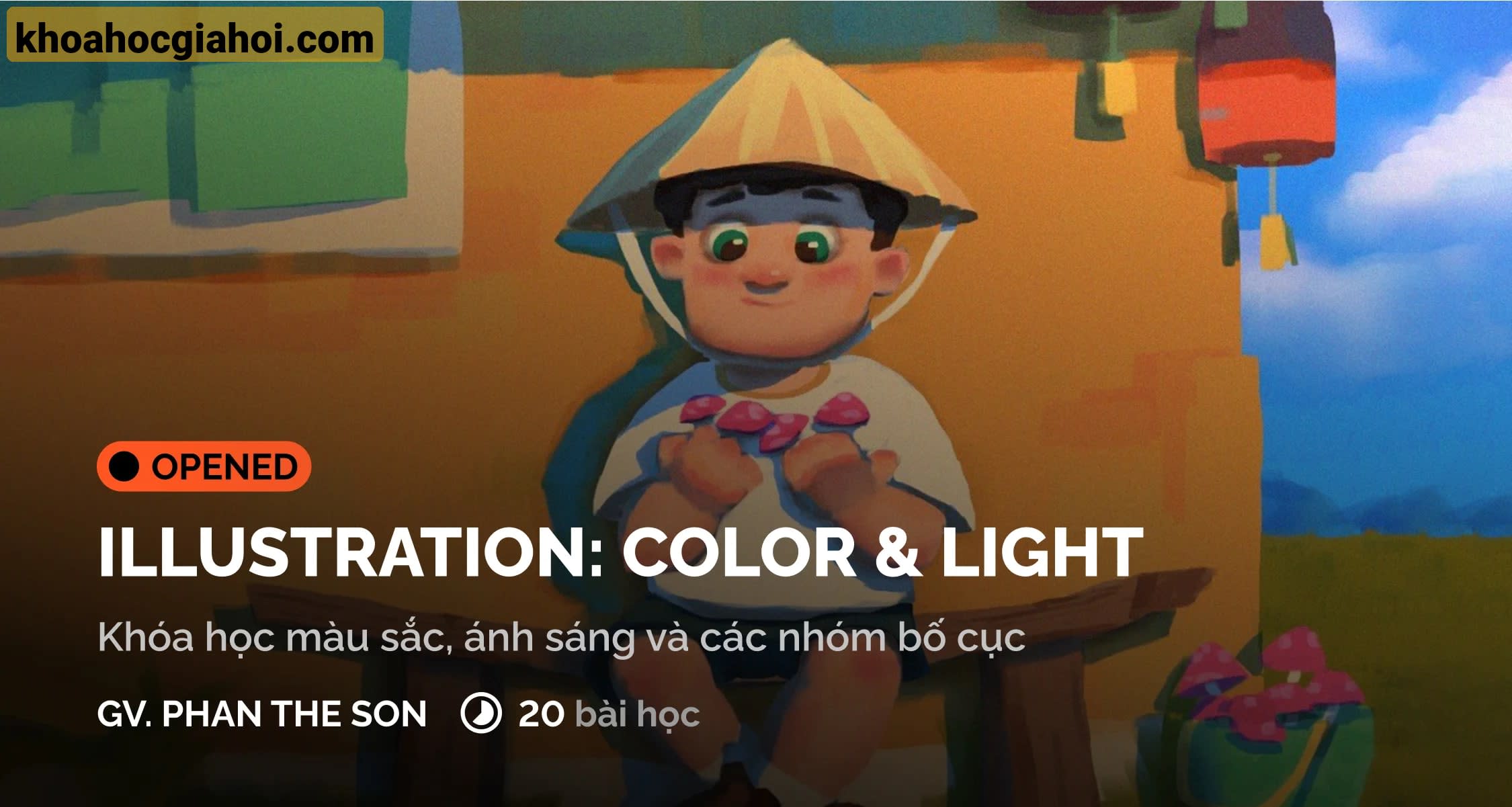 Khoá Học Illustration: Color & Light Cùng Digiart Academy