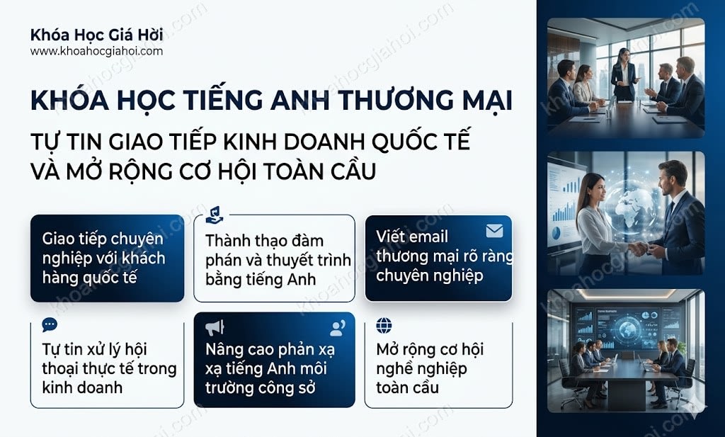 Khóa Học Tiếng Anh Thương Mại