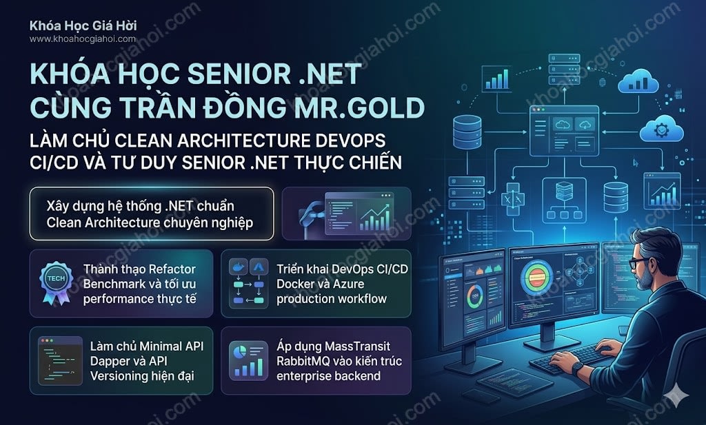 Khóa Học Senior .net Cùng Trần Đồng Mr.Gold