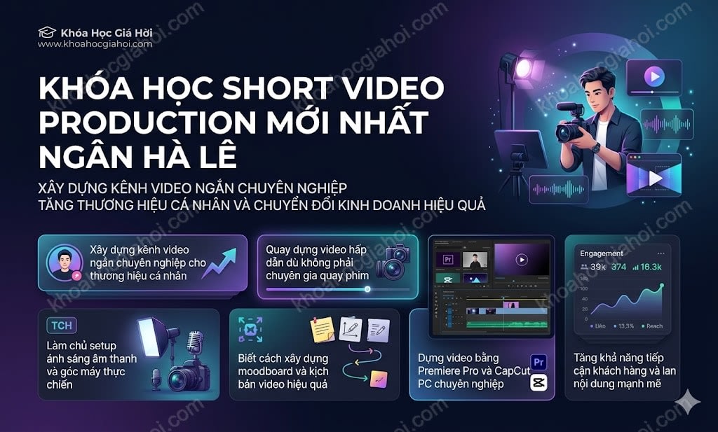 Khóa Học Short Video Production Mới Nhất Ngân Hà Lê