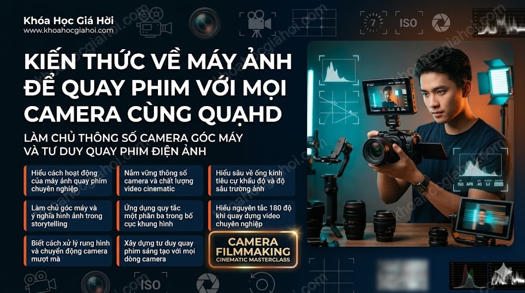 Kiến Thức Về Máy Ảnh Để Quay Phim Với Mọi Camera Cùng Quạhd