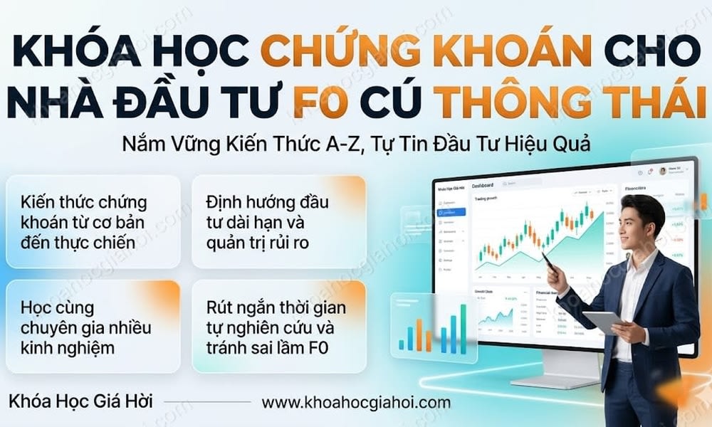 Khóa Học Chứng Khoán Cho Nhà Đầu Tư F0 Cú Thông Thái