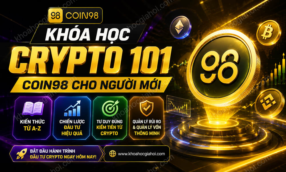 Khóa Học Crypto 101 Coin98 Cho Người Mới