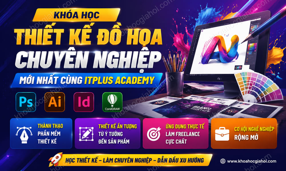 Khóa Học Thiết Kế Đồ Họa Chuyên Nghiệp Mới Nhất Cùng Itplus Academy