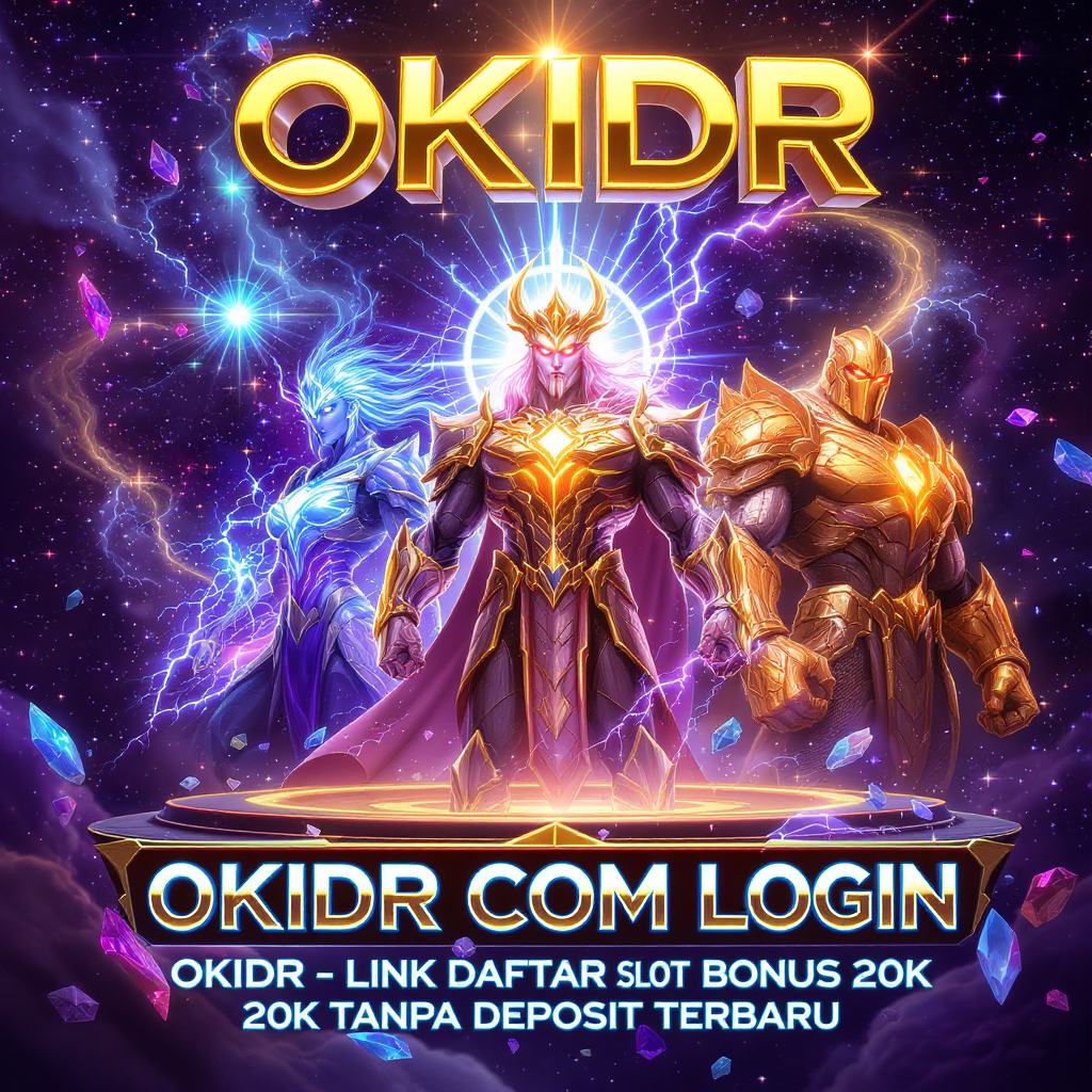 OKIDR - Link Daftar Slot Bonus 20K Tanpa Deposit Terbaru image 1