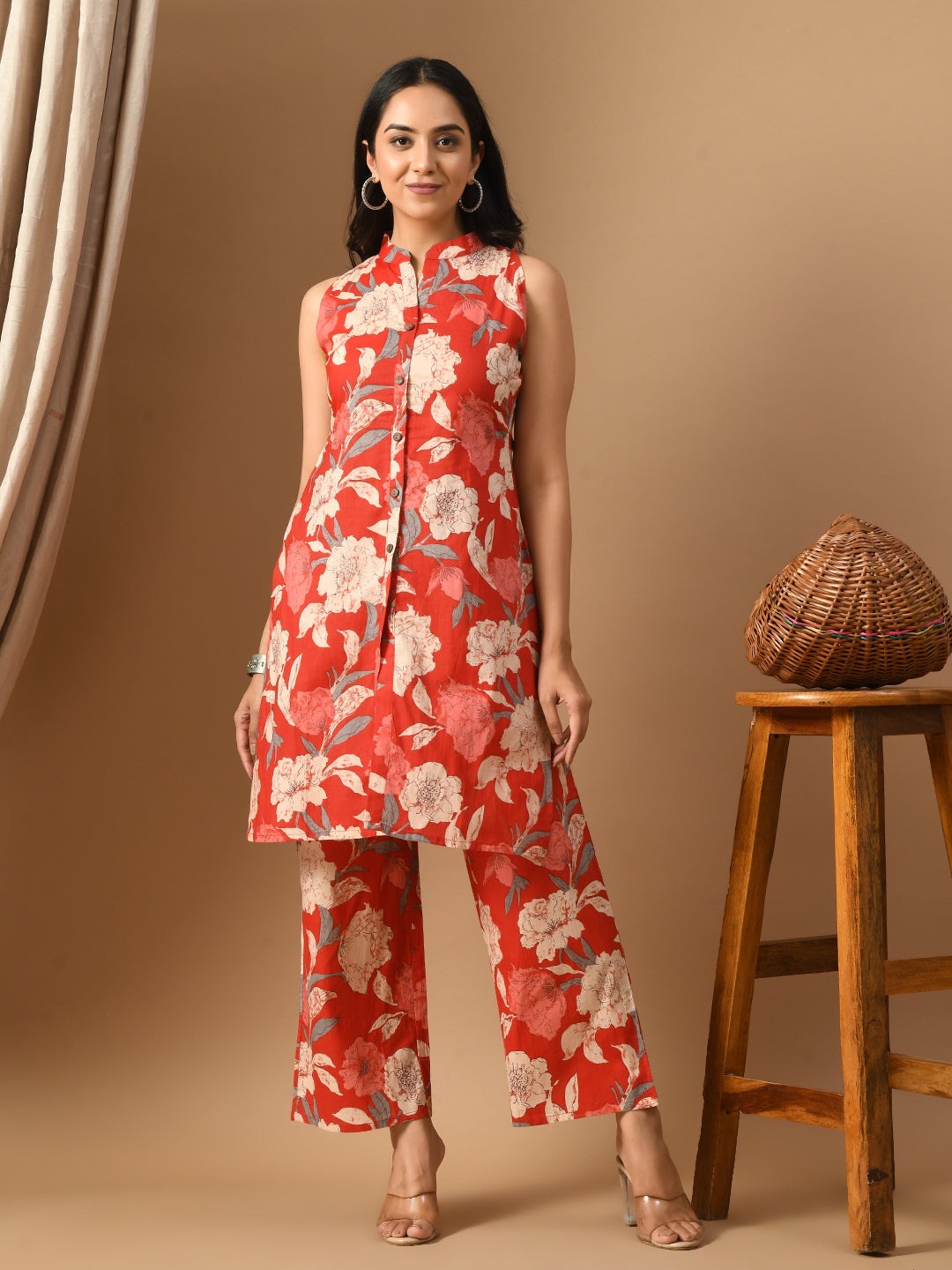 Floral print co-ord set 