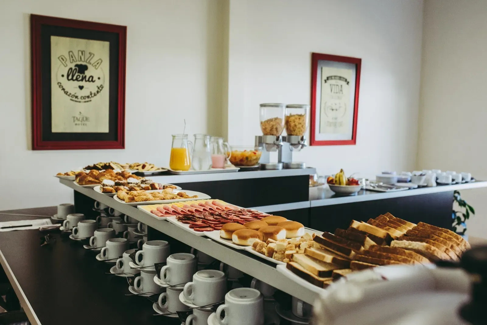 Mesa de desayuno