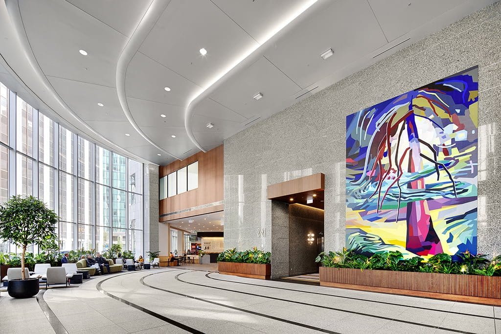 Commercial Space Lobby Upgrade | Gibraltar Construction - Premiere Construction Company in BC