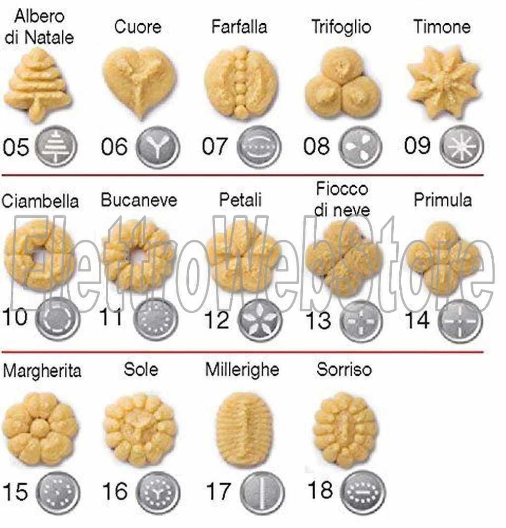 IMPERIA COOKIES pistola spara biscotti completa alluminio sparabiscotti  Novità