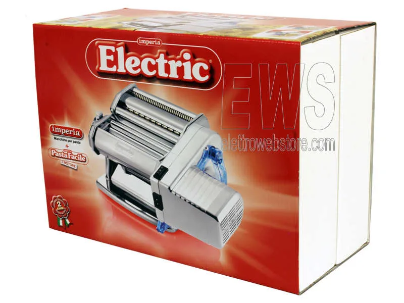 Imperia Electric 650 con motore Macchina per Pasta con Motore Elettrico  Pasta Facile Dimensioni 20,5x18,5 x h16 cm peso 3,45 kg, Imperia