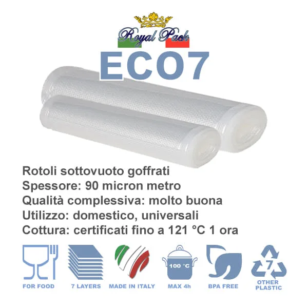 4 rotoli sottovuoto sacchetti sottovuoto 20 x 600 cm pellicola sottovuoto  sigillatrice sottovuoto pellicola sottovuoto