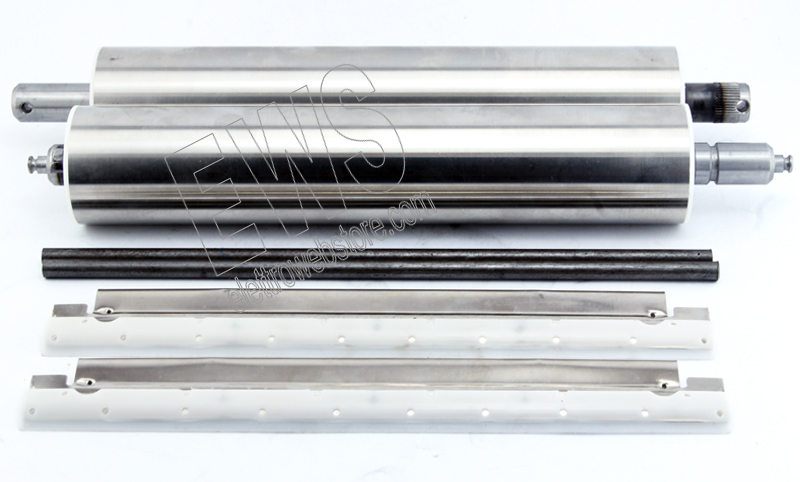 Imperia kit 2x rulli rigati taglia 4 6.5mm Sfogliatrice PastaPresto 700 720 740 Imperia kit 2x rulli rigati taglia 4 6.5mm Sfogliatrice PastaPresto 700 720 740