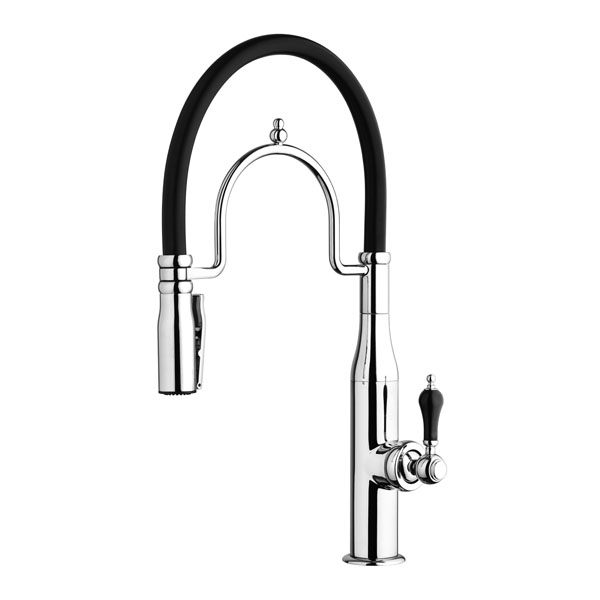 Paini Kitchen Design miscelatore monocomando lavello di design 64CT557PZB