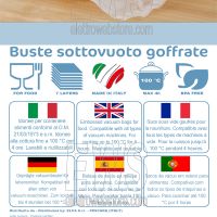 Royal Pack ECO7 buste e sacchetti sottovuoto goffrati per alimenti