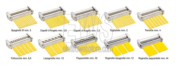 Imperia Simplex Trafila per la pasta per Ipasta Titania e Pasta Presto