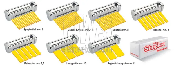 IMPERIA trafile tagli simplex per macchine della pasta