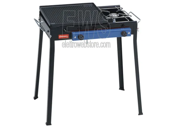 Ferraboli barbecue ghisa gas combinato 092