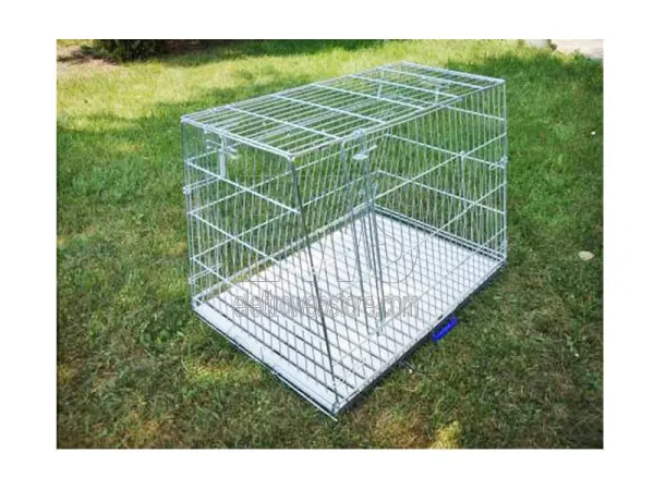 Box auto per cani trasportino pieghevole cm 90x62x70 H- MOD.L66