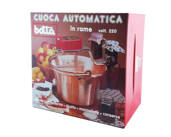 Botta Cuoca Automatica paiolo rame 32 cm 9 litri 24 Watt