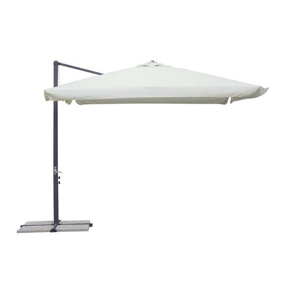 Florida sunshade 3 x 3 m with side pole anthracite E5011G