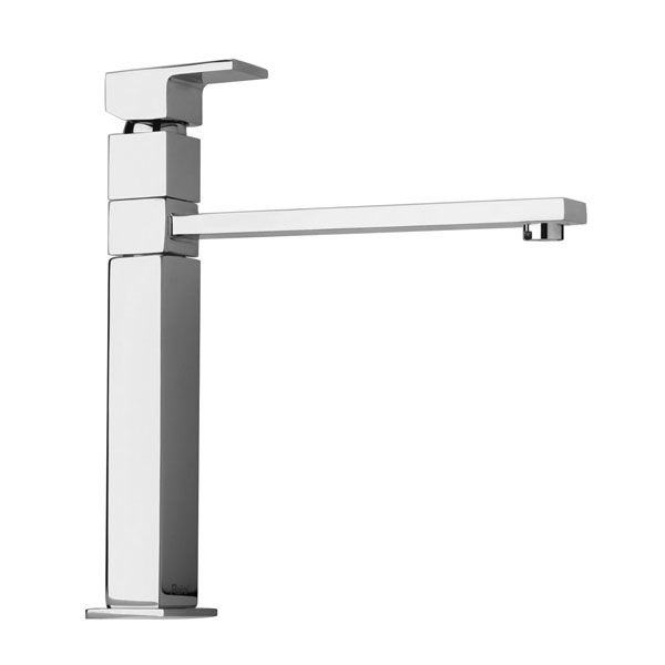 Paini Dax single-hole sink mixer with long spout 84CR579RS