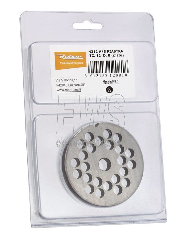 REBER-piastra-per-tritacarne-elettrico-n.12-4312A
