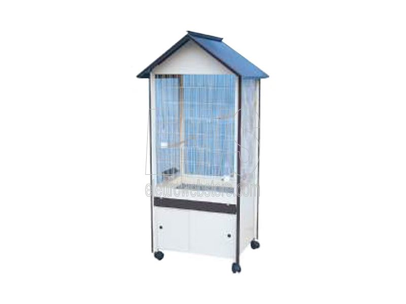 Rectangular aviary cm 60X50 H 160 - MOD.L14R