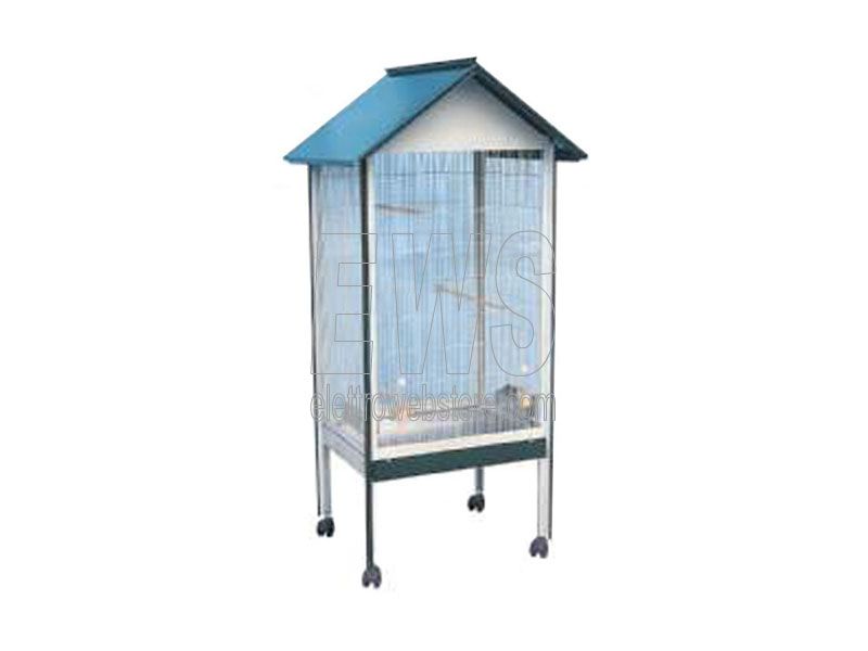 Volière rectangulaire cm 60X50 H 160 - MOD.L14