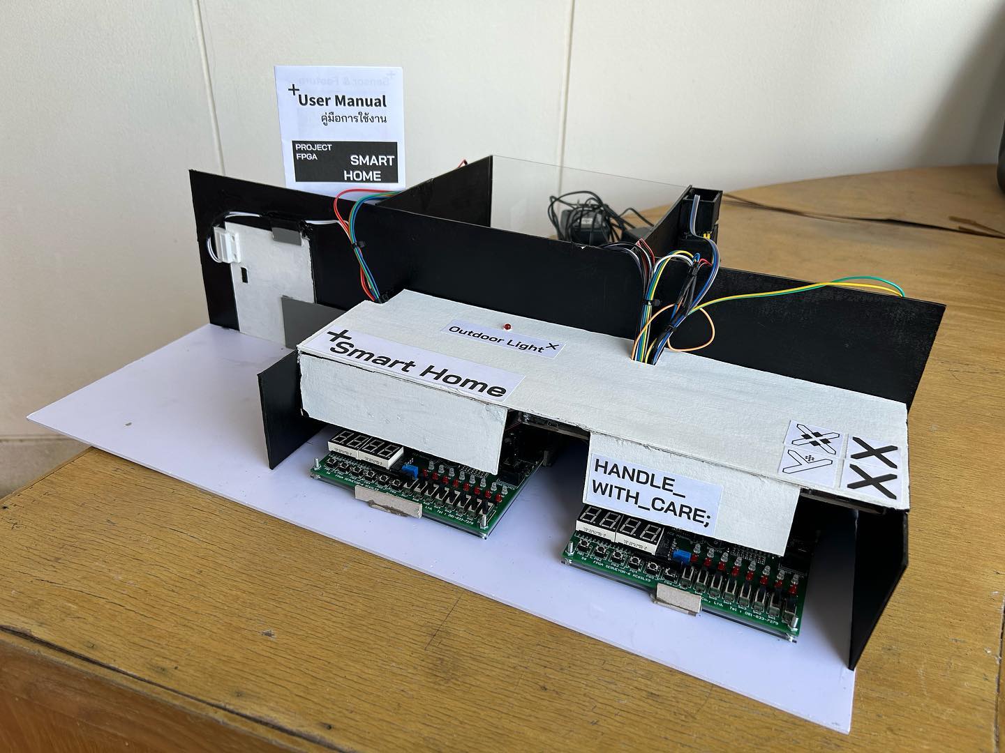 Smart Home (FPGA + ESP32)