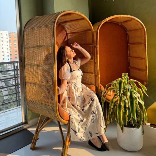 Aesthetic midi dress