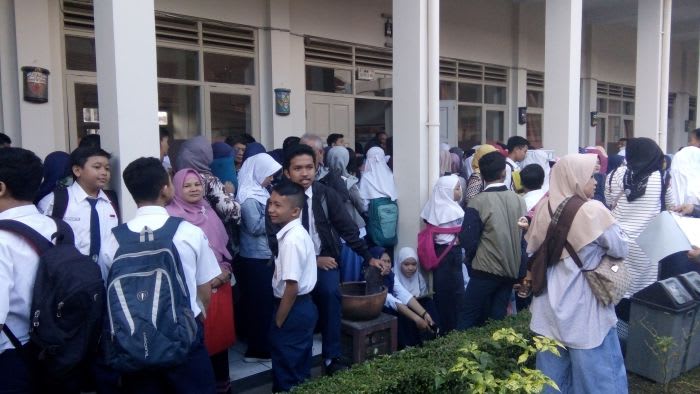 Penerimaan siswa SMAN 1, Media Indonesia
