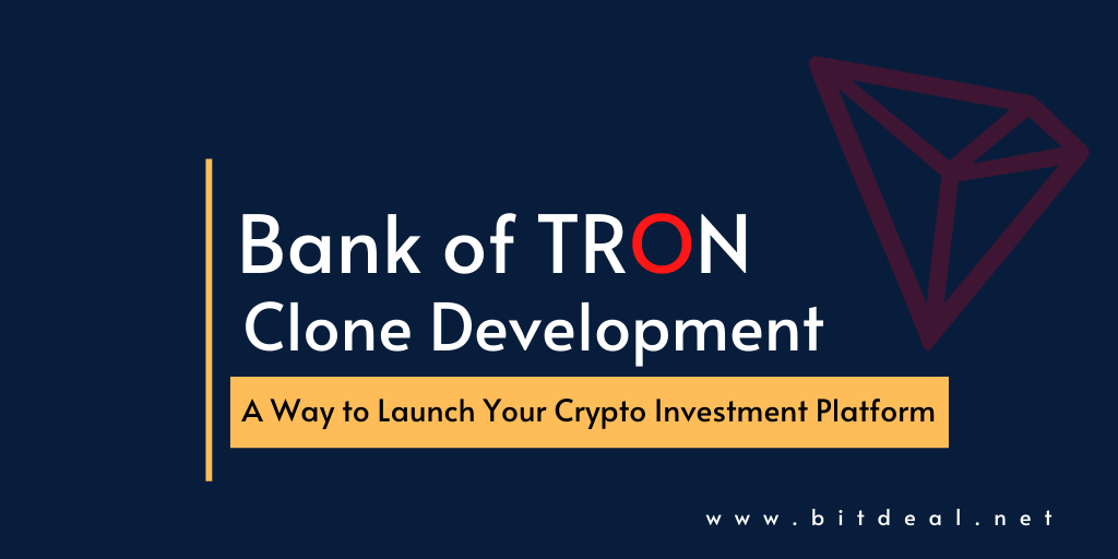 Become a Billionaire By Launching a TRON Investment Smart Contract Like Bank Of TRON Become a Billionaire By Launching a TRON Investment Smart Contract Like Bank Of TRON