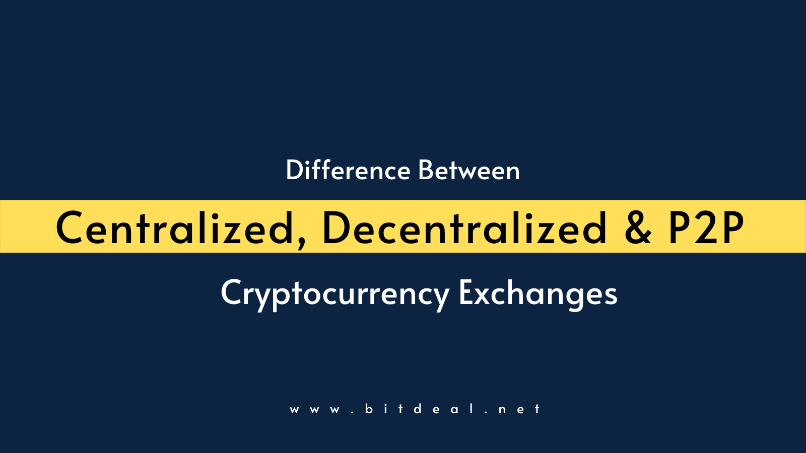 Difference Between Centralized, Decentralized and P2P ...