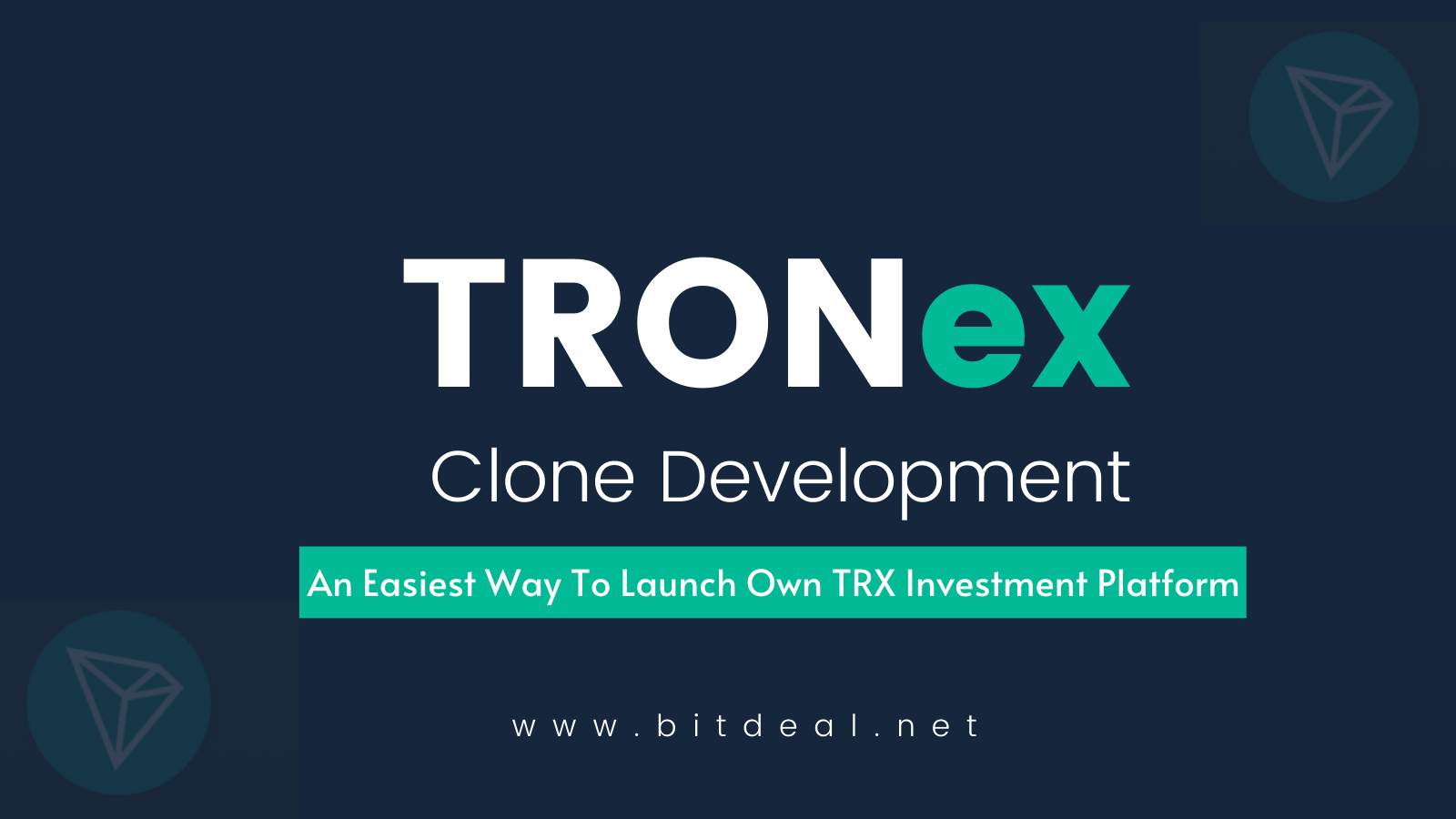 TRONex Clone - Launch Your Own TRON Investment Smart Contract Platform TRONex Clone - Launch Your Own TRON Investment Smart Contract Platform
