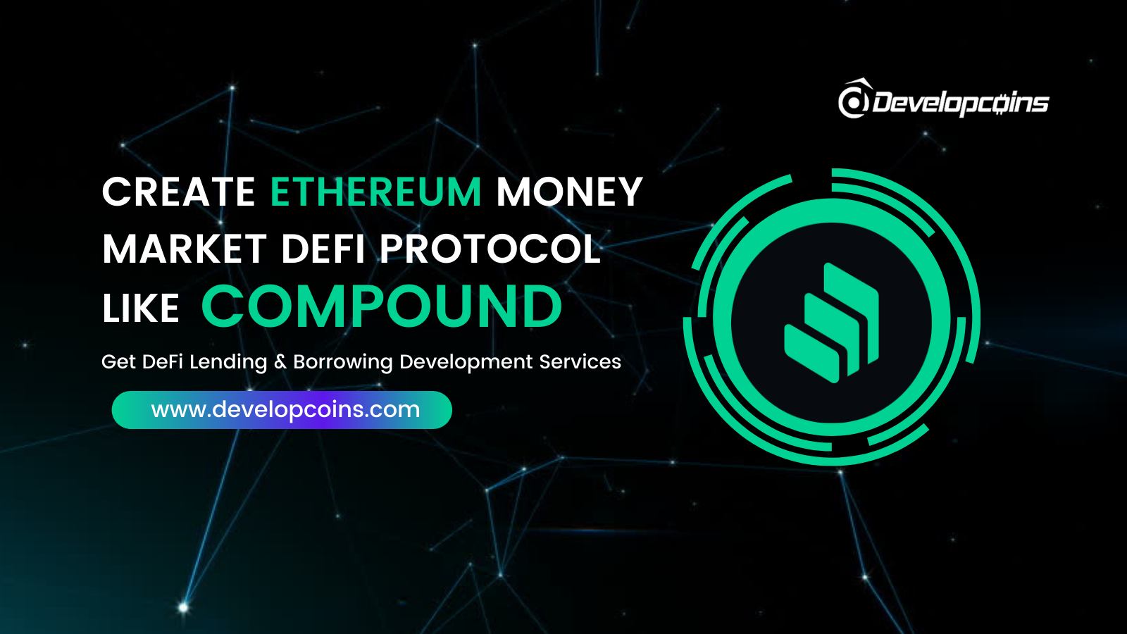 Create Ethereum Money Market DeFi Protocol like Compound Create Ethereum Money Market DeFi Protocol like Compound