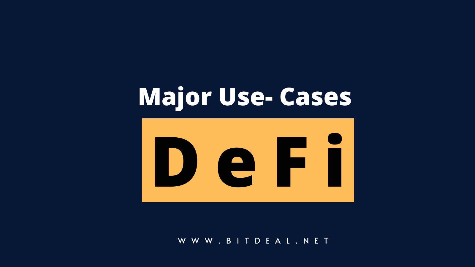 Top 10 Use Cases of Decentralized Finance (DeFi) Top 10 Use Cases of Decentralized Finance (DeFi)