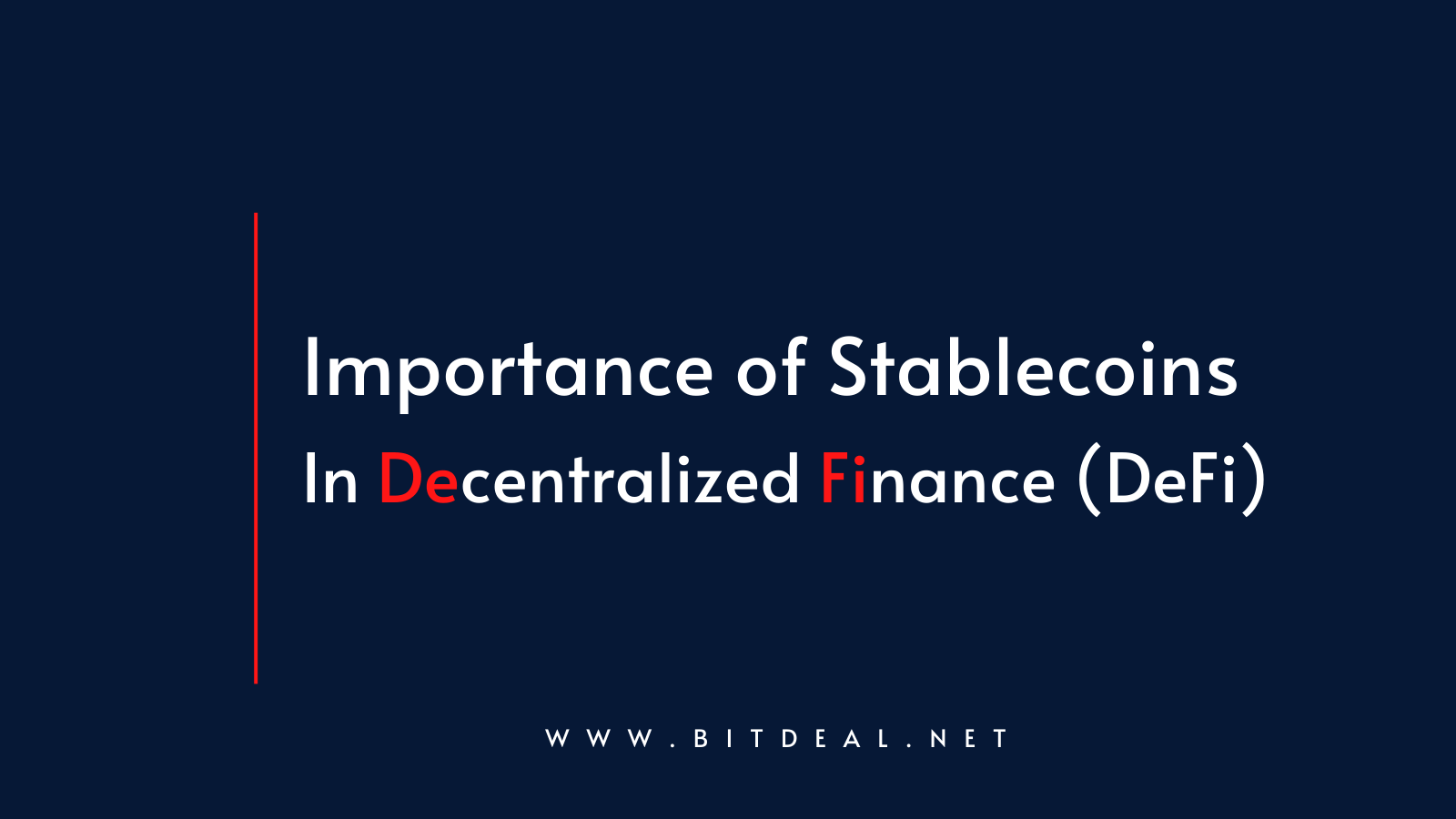 Why Stablecoin is an important factor in DeFi? Why Stablecoin is an important factor in DeFi?